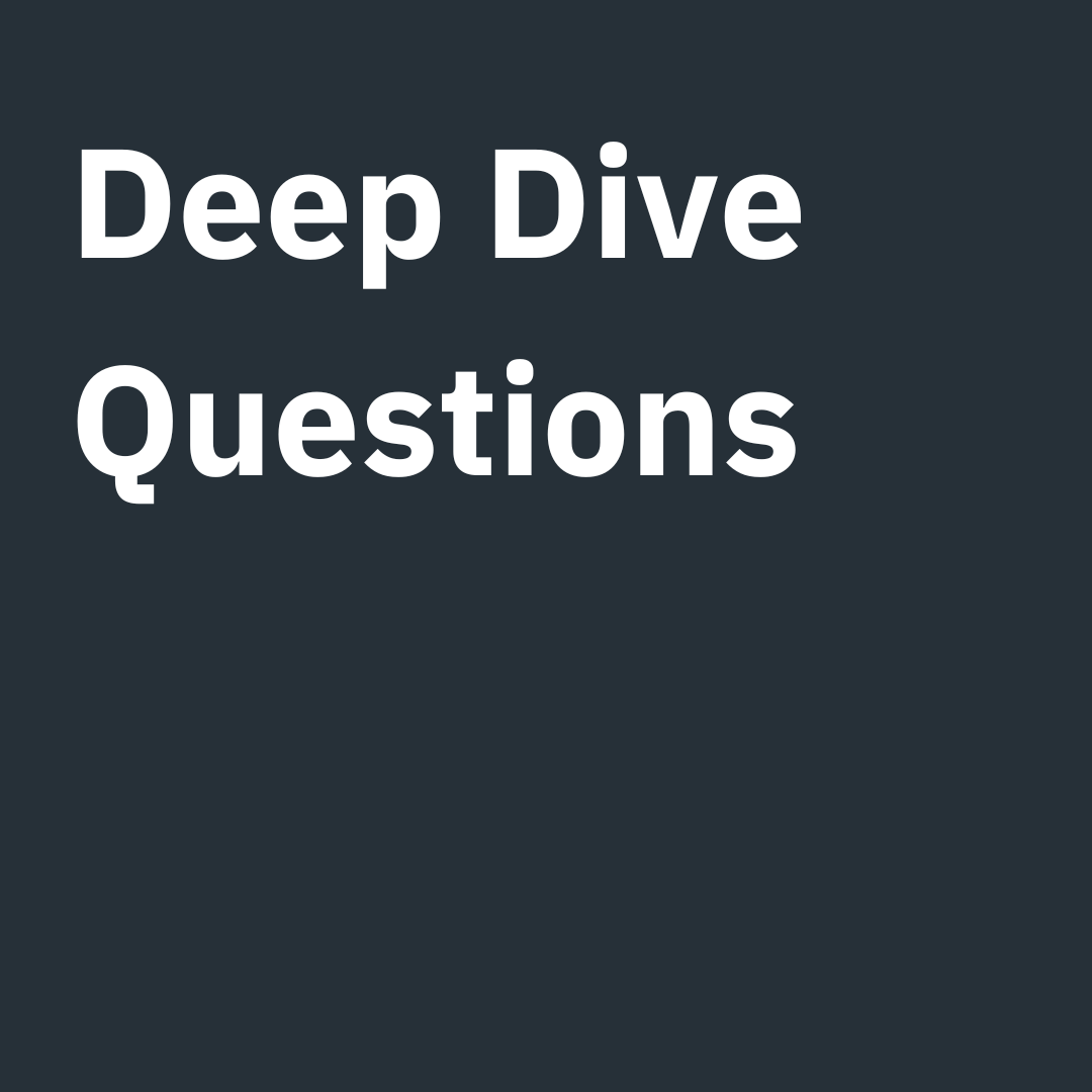 Deep Dive Questions Bundle