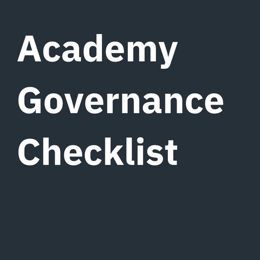 Academy School Governance Checklist (Template created 31/10/2024)