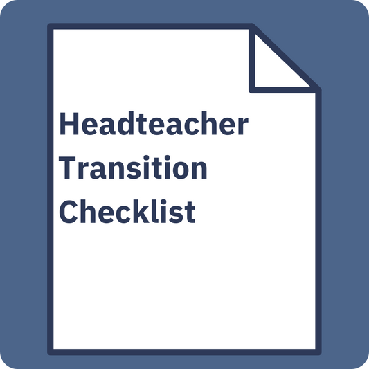 Headteacher Transition Checklist