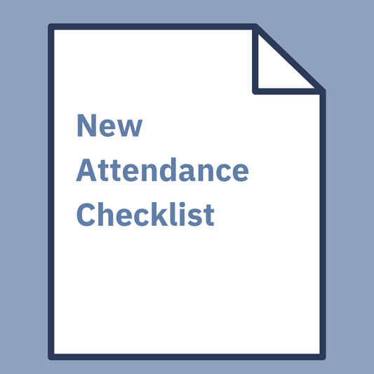 Attendance Checklist